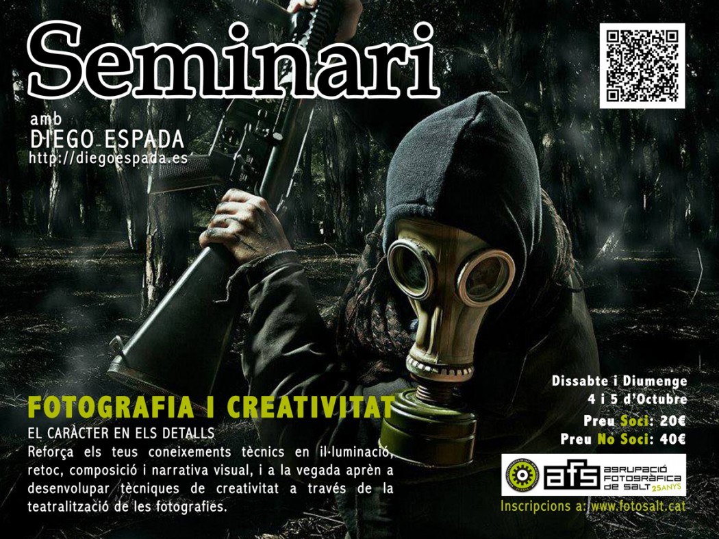 Cartell_Seminari_FotografiaiCreativitat_DiegoEspada2014