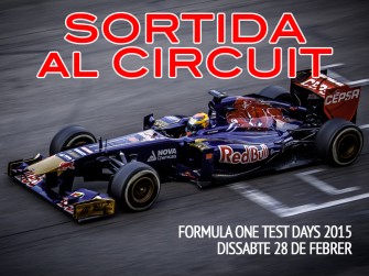 Sortida Formula One Test 2015
