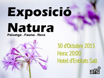 Exposició Natura: Paisatge, fauna, flora