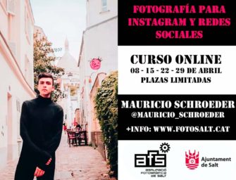 Workshop online de fotografía para Instagram y redes sociales