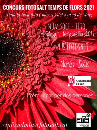 CONCURS FOTOSALT TEMPS DE FLORS 2021