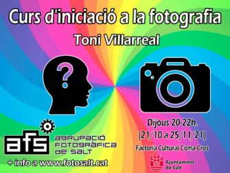 Curs d’iniciació a la fotografia
