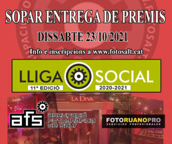 Sopar entrega de premis Lliga Social 2020-2021