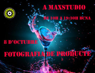 Taller de Fotografia de Producte amb MAXSTUDIO