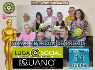 Sopar entrega de premis Lliga Social 2024-25