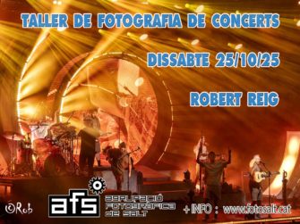 TALLER DE FOTOGRAFIA DE CONCERT 2025 amb Robert Reig