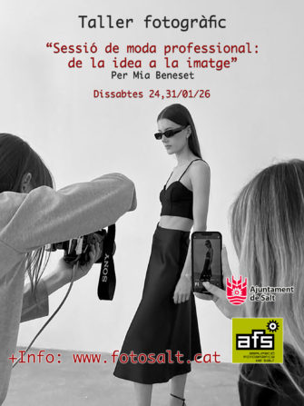 Taller fotogràfic «Sessió de moda professional: de la idea a la imatge»