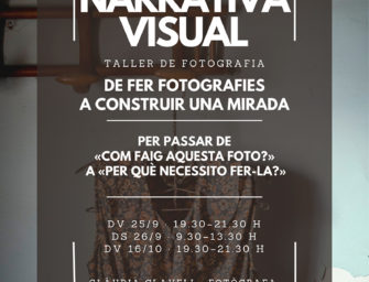 TALLER DE NARRATIVA VISUAL amb CLÀUDIA CLAVELL